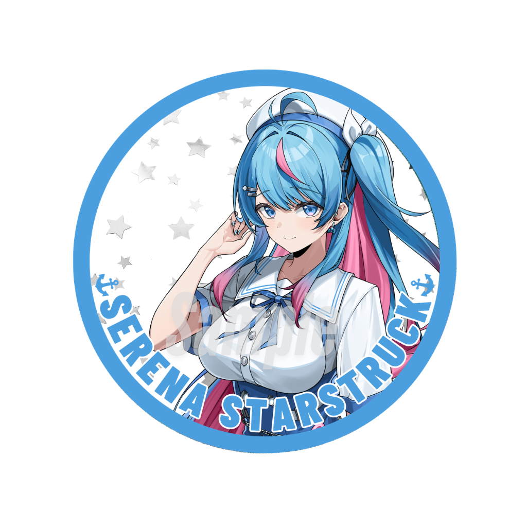 Serena Starstruck Acrylic Coaster