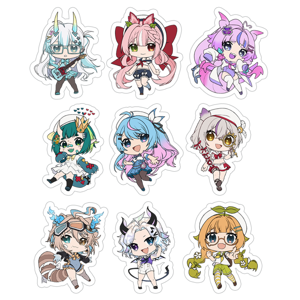INFNIUM + RE:SPAWN Summer 2026 Sticker Set
