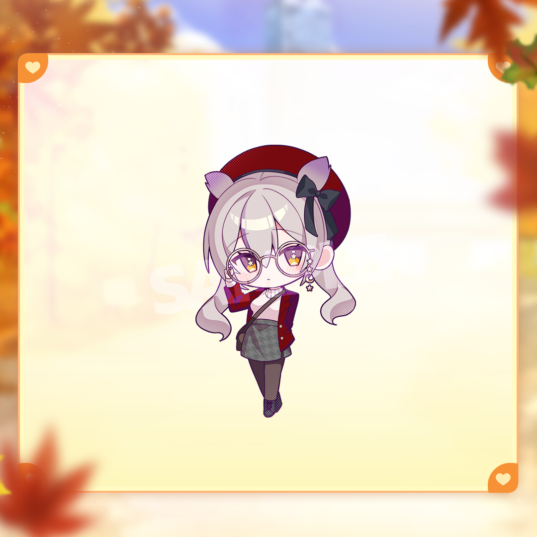 INFINIUM 1st Anniversary Rina Lunette Keychain [PRE-ORDER]