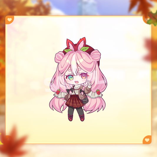 INFINIUM 1st Anniversary Usachi Yui Keychain [PRE-ORDER]