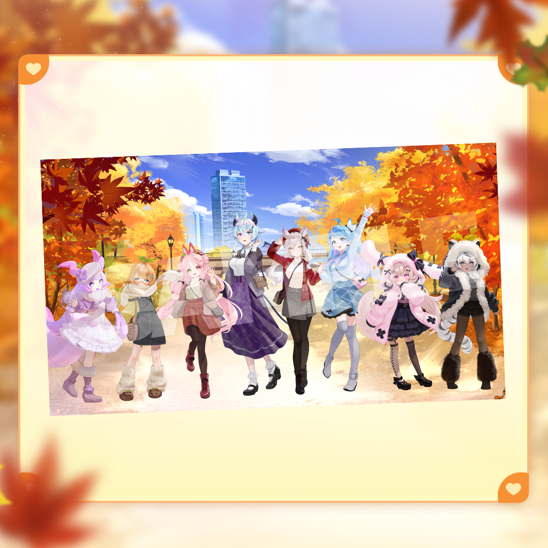 INFINIUM 1st Anniversary Standee w/ Background FULL BUNDLE [PRE-ORDER]