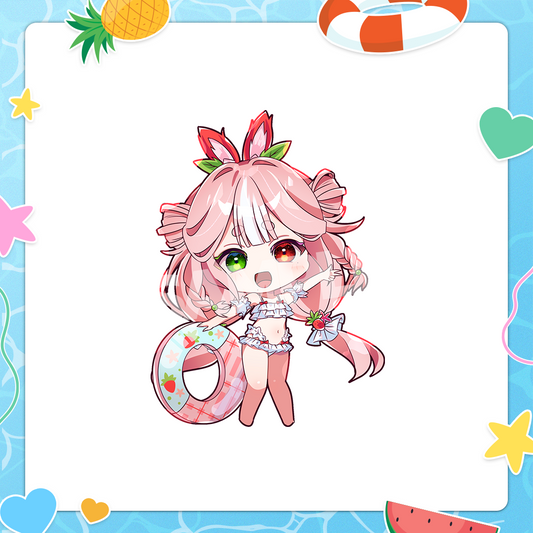 Usachi Yui Summer '25 Keychain [PRE-ORDER]