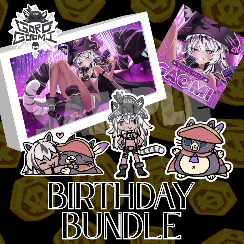 Goro Gaomi 2025 Birthday Bundle [PRE-ORDER]