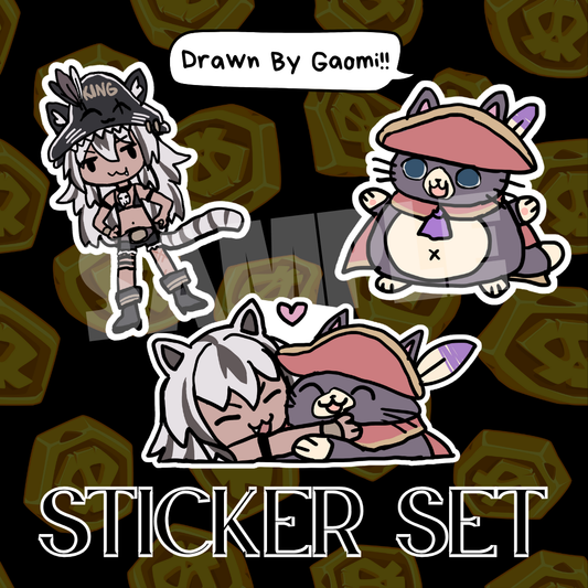 Goro Gaomi Birthday 2025 Sticker Set