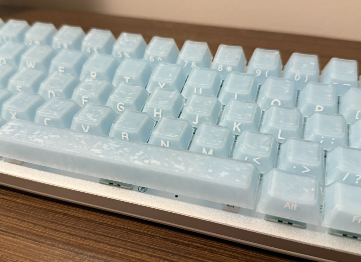 Eva's Signed Handmade Custom Keyboard 65% (AUCTION ONLY)