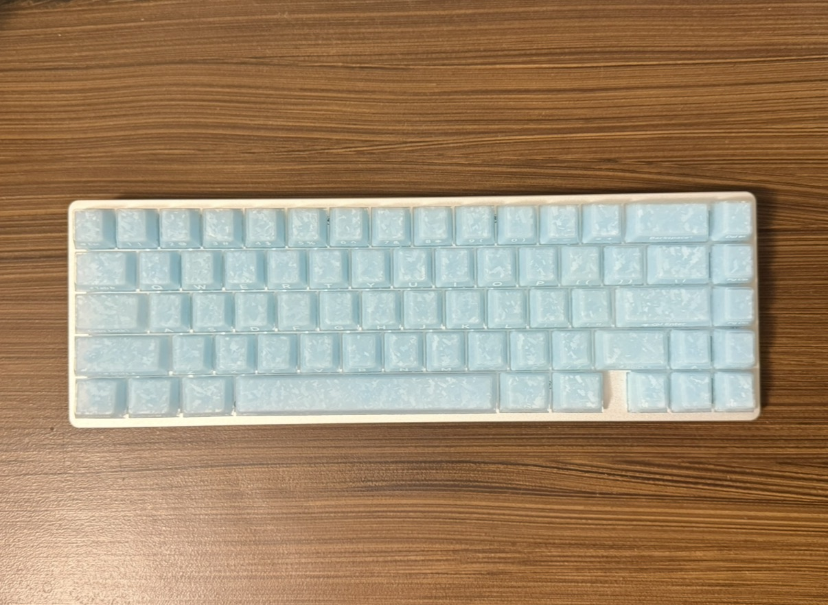 Eva's Signed Handmade Custom Keyboard 65% (AUCTION ONLY)