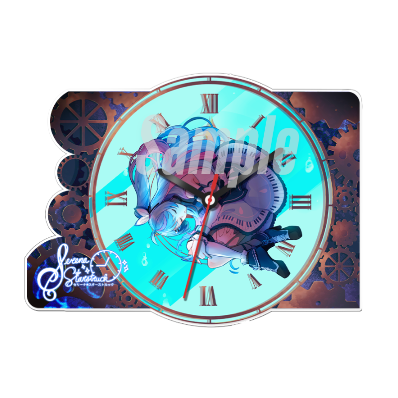 Serena Starstruck Birthday 2026 Acrylic Clock [PRE-ORDER]