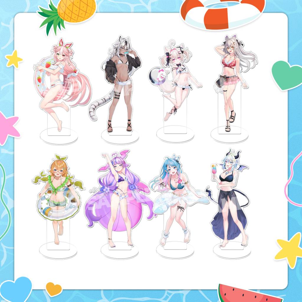 INFINIUM Summer '25 Acrylic Standee FULL BUNDLE [PRE-ORDER]