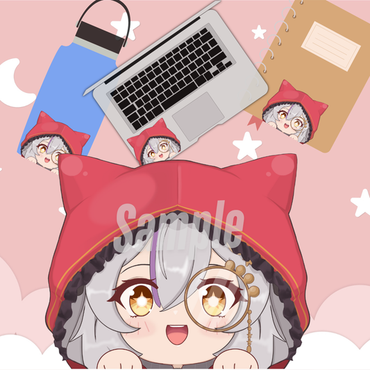 Rina Lunette Birthday 2026 Peeker Sticker