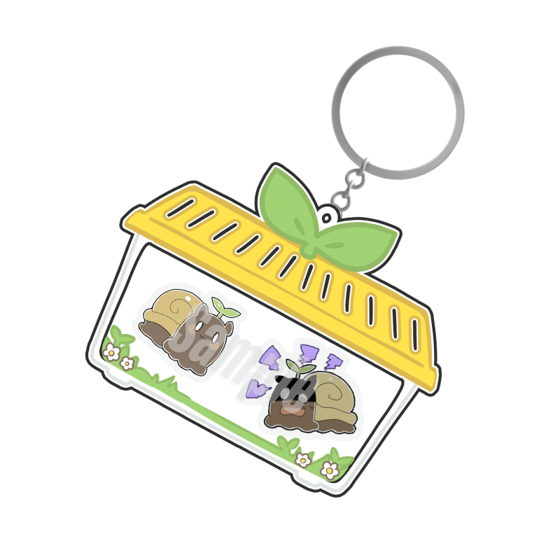Lemi Lichen Birthday 2026 Acrylic Shaker Key chain [PRE-ORDER]