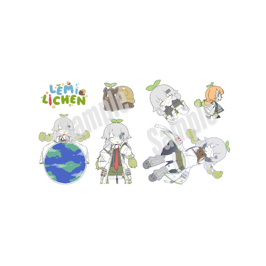 Lemi Lichen Birthday 2026 Sticker Set